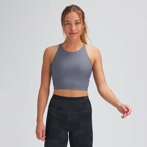 Basin & Range High Neck Longline Bra Top